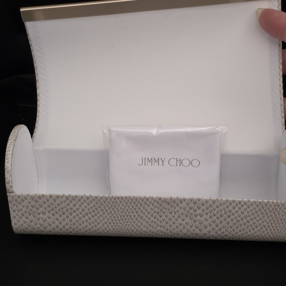 JIMMY CHOO Women's Olly 60Mm Sunglasses Women's BRONZ (NWOT) - Picture 12 of 13